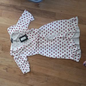 Pretty little things red hearts dress